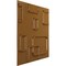 Ekena Millwork 11 7/8in. W x 11 7/8in. H Oslo EnduraWall Decorative 3D Wall Panel Covers 0.98 Sq. Ft. WP12X12OSDVG - alternate 5